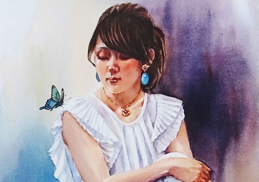 会期終了】稲垣晴代 透明水彩画展 / ギャラリーコンセプト21